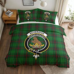 Beveridge Tartan Crest Bedding Set
