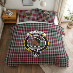 Borthwick Ancient Tartan Crest Bedding Set