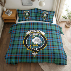 Campbell of Cawdor Ancient Tartan Crest Bedding Set