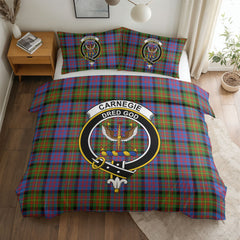 Carnegie Ancient Tartan Crest Bedding Set