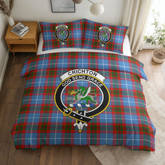 Crichton Tartan Crest Bedding Set