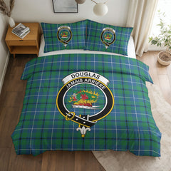 Douglas Ancient Tartan Crest Bedding Set