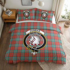 Dunbar Ancient Tartan Crest Bedding Set
