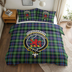 Farquharson Ancient Tartan Crest Bedding Set