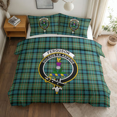 Ferguson Ancient Tartan Crest Bedding Set