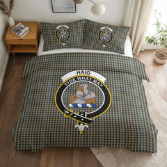 Haig Check Tartan Crest Bedding Set