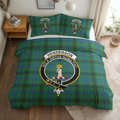 Henderson Ancient Tartan Crest Bedding Set