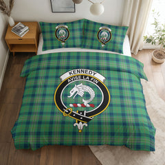 Kennedy Ancient Tartan Crest Bedding Set