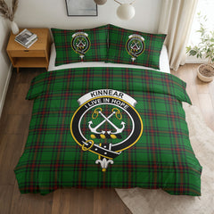 Kinnear Tartan Crest Bedding Set