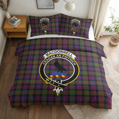 MacDonnell of Glengarry Modern Tartan Crest Bedding Set