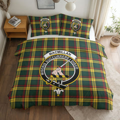 MacMillan Old Modern Tartan Crest Bedding Set