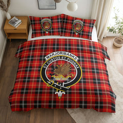 Marjoribanks Tartan Crest Bedding Set