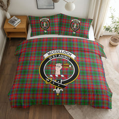McCulloch Tartan Crest Bedding Set