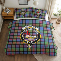 McDonald Ancient Tartan Crest Bedding Set