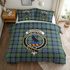McDonnell of Glengarry Ancient Tartan Crest Bedding Set