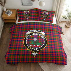 McGowan Tartan Crest Bedding Set