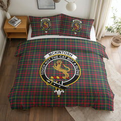 McKintosh Hunting Modern Tartan Crest Bedding Set