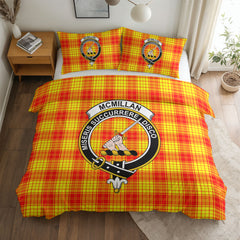 McMillan Clan Tartan Crest Bedding Set
