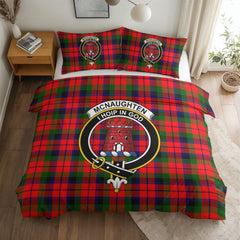 McNaughten Tartan Crest Bedding Set