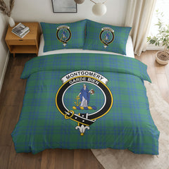 Montgomery Ancient Tartan Crest Bedding Set
