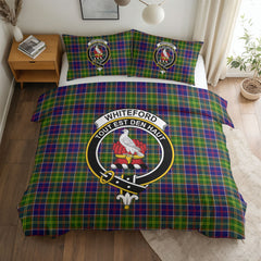 Whiteford Tartan Crest Bedding Set