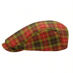 Buchanan Old Set Weathered Tartan Flat Caps