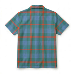 Agnew Ancient Tartan Crest Hawaiian Shirt