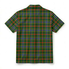 Bisset Tartan Crest Hawaiian Shirt