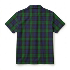 Black Watch Tartan Crest Hawaiian Shirt