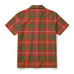 Bruce Modern Tartan Crest Hawaiian Shirt
