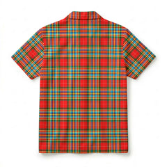 Chattan Tartan Crest Hawaiian Shirt