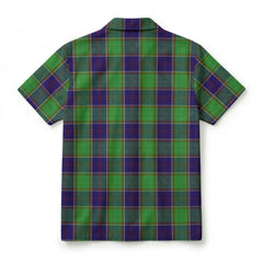 Colville Tartan Crest Hawaiian Shirt