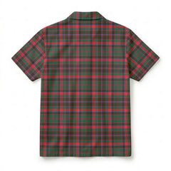 Cumming Hunting Modern Tartan Crest Hawaiian Shirt