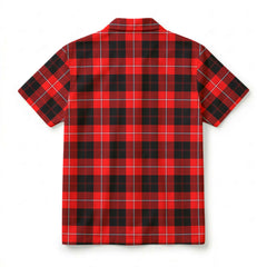 Cunningham Modern Tartan Crest Hawaiian Shirt