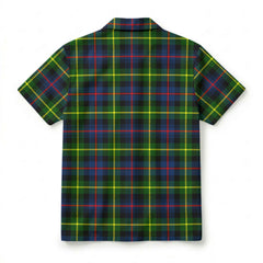 Farquharson Modern Tartan Crest Hawaiian Shirt