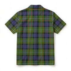 Ferguson Tartan Crest Hawaiian Shirt