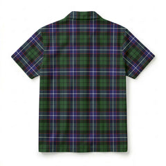 Galbraith Modern Tartan Crest Hawaiian Shirt