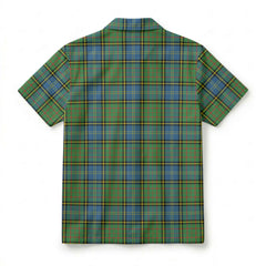 MacMillan Hunting Ancient Tartan Crest Hawaiian Shirt