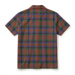 McDuff Hunting Modern Tartan Crest Hawaiian Shirt