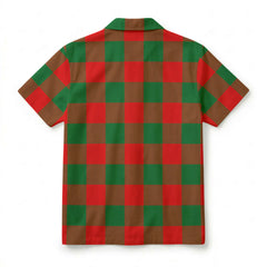 Moncrief Tartan Crest Hawaiian Shirt