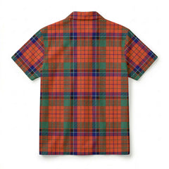 Nicolson Ancient Old Tartan Crest Hawaiian Shirt