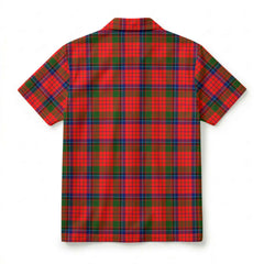 Nicolson Modern Tartan Crest Hawaiian Shirt