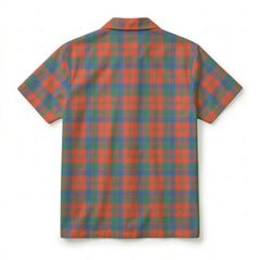 Robertson Ancient Tartan Crest Hawaiian Shirt