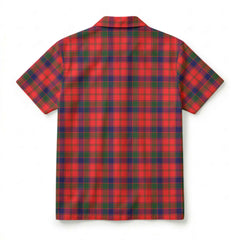 Robertson Modern Tartan Crest Hawaiian Shirt