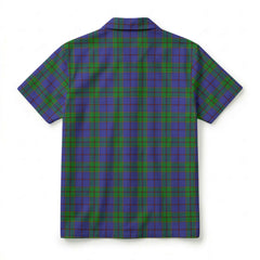 Strachan Tartan Crest Hawaiian Shirt