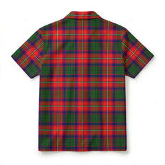 Wauchope (or Waugh) Tartan Crest Hawaiian Shirt