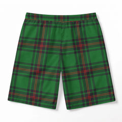Beveridge Tartan Crest Men's Beach Shorts