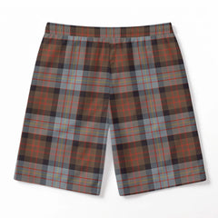 Cameron of Erracht Weathered Tartan Crest Men's Beach Shorts
