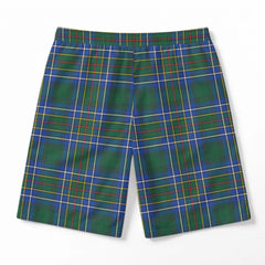 Cockburn Ancient Tartan Crest Men's Beach Shorts
