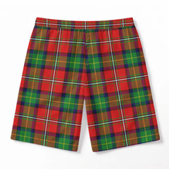 Fairlie Tartan Crest Men's Beach Shorts
